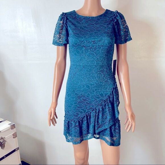 NWT City Vibe Lace Dress Sz 1 - Picture 2 of 14